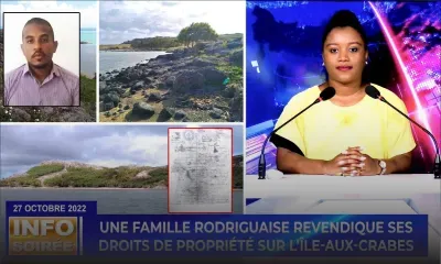 [Info Soirée] : « Mo arier granmer ine aste sa 25 mil piastres »