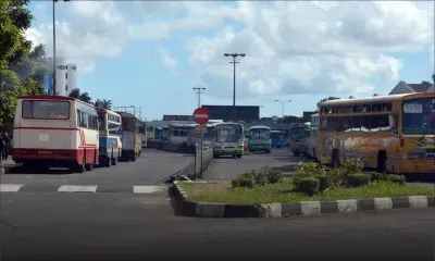 A la gare de Curepipe : un autobus roule sur le pied d'une octogénaire 