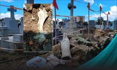 Inondations au cimetière St-Jean - Des habitants : «Nounn pran lezo nou avoy dan simitier»