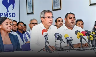 Xavier-Luc Duval épargne le MSM, enfonce l’alliance PTr/MMM 