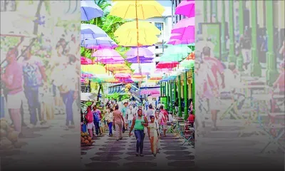 Caudan Waterfront Solidarity Braderie in favour of the NGO MAM