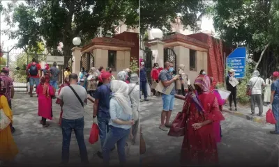 Fermeture des frontières : des Mauriciens manifestent devant l'ambassade mauricienne à Delhi  