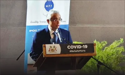 Le PM aux « frontliners » de la police : « Nou fer de sorte ki nou vin enn pei Covid-free »