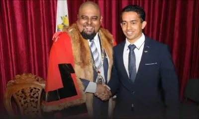 Collectivités locales : Soolekha Raddhoa passe le collier mairal à Nagen Mootoosamy