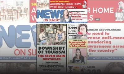 Voici la Une de News on Sunday de ce Vendredi 28 Juin 2019