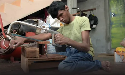 [Human Story] Yogesh, infirme : La menuiserie, l’informatique, la peinture, tout lui réussit !