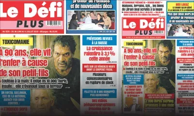 Voici la Une du Défi Plus de ce Samedi 28 Juin 2025