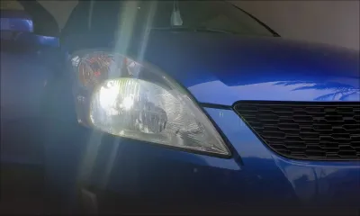 Phares à LED : un automobiliste écope d’une contravention