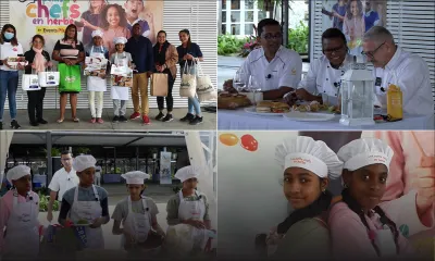 Les petits chefs en herbe : Abichaêl Sardine et Natisha Seethiah en finale