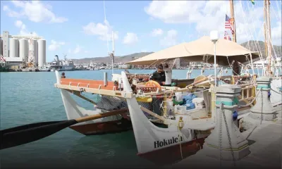 Poussé par le vent et guidé par les étoiles