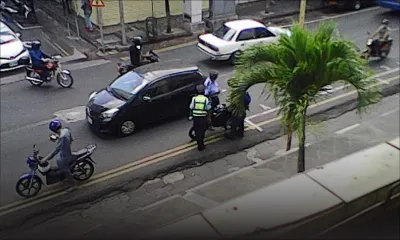Rue Pope-Hennessy, Port-Louis : des contrôles jugés dangereux par un usager de la route