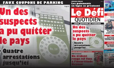 Voici la Une du Defi Quotidien de ce mercredi 28 novembre 2018