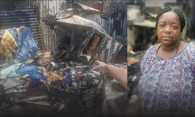 Quatre maisons détruites par le feu à Sainte-Croix : «Noun pass dan sok», confie une des sinistrés