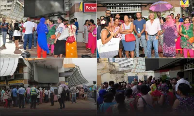 [Vidéo] Non-paiement du salaire et du boni de fin d’année : les employés des usines Texto et Bedino manifestent devant le ministère du Travail