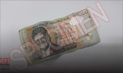 De faux billets de Rs 1 000 en circulation