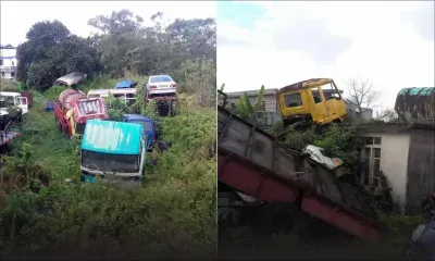Quartier-Militaire : des carcasses de véhicules abandonnées source de nuisance