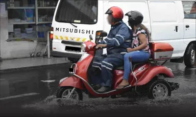 Pluviométrie en 24 heures : 142 mm de pluies enregistrées du côté de la Montagne des Signaux 