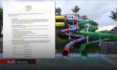 Polémique autour du projet de rénovation du Splash n Fun Leisure : le rapport de l’Audit interne