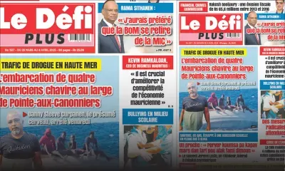 Voici la Une du Défi Plus de ce Samedi 29 Mars 2025