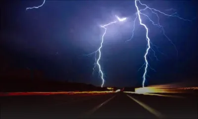 Éclairs spectaculaires: environ 10000 foyers privés d’électricité