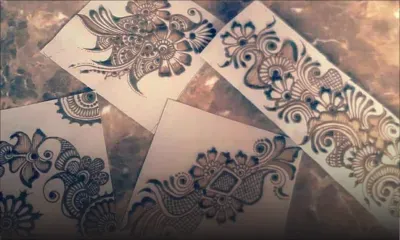 Yashveer Singh: Le henné au masculin