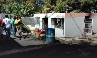 Privé d’électricité: un jeune couple échappe à la mort après l’incendie de sa maison