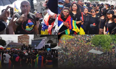 [En images] À une demi-heure du début de la marche citoyenne