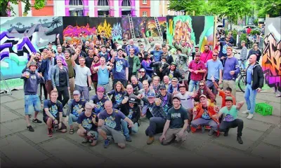 Joshila Dhaby : our Mauritian street artist in Copenhagen