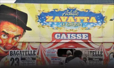 Le cirque Achille Zavatta fait escale chez nous