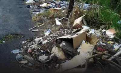Terre-Rouge: l’espace verdoyant de la montagne converti en dépotoir sauvage