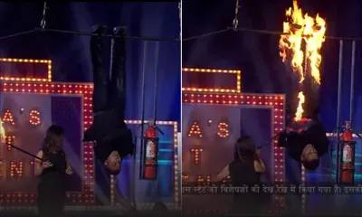 Le magicien Ustad Rajah Jr : une torche vivante au India’s Got Talent