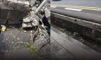 Un tuyau de la CWA endommagé à la rue Brabant : une accumulation d’eau provoque une prolifération de moustiques