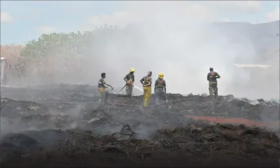 Incendie à Continental Tyres Recycling Co. Ltd : inquiétudes quant aux effets sur la santé et l’environnement