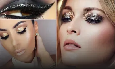 Beauté spécial fête : les paillettes sont à l’honneur