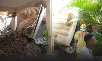 Un camion encastré dans la façade d’une maison à Tranquebar : 15 jours après l’incident, le véhicule toujours sur place