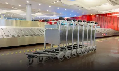 L’aéroport international SSR modernise ses chariots à bagages