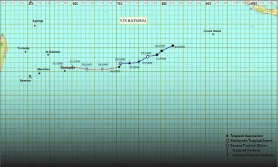 Tempête modérée Batsirai : possible alerte cyclonique pour Rodrigues