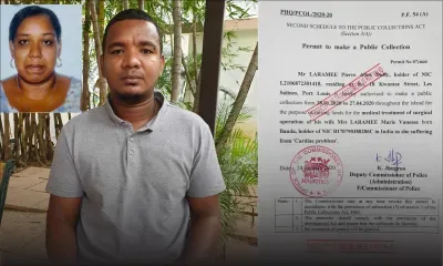 Atteinte d’une malformation au cœur : Vanessa a besoin de Rs 200 000 pour son opération en Inde