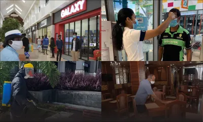 [En images] Les «shopping malls» s'activent pour la reprise 