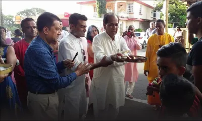 Photographié avec Bachoo et Khamajeet : Sangeet Fowdar devra s’expliquer devant le bureau politique du ML
