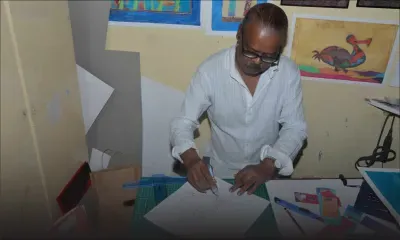 Lindsay Sal : de peintre en bâtiment à la peinture sur soie