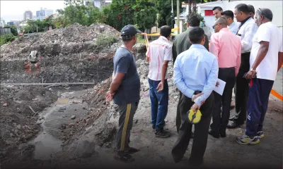 Glissement de terrain : aucun risque pour le Metro Express