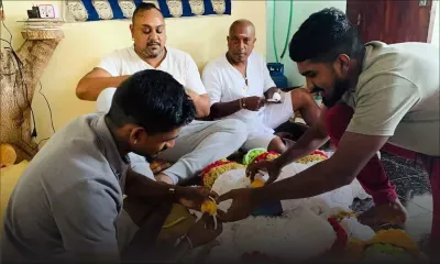 Marday Sivaramen et son Ganesha ‘eco-friendly’