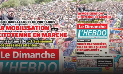 Voici la Une de Le Dimanche/L'Hebdo de ce dimanche 30 aout 2020