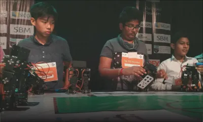 Semaine de la robotique : les gagnants séduisent