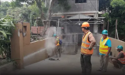 Metro Express : l’exercice de démolition des maisons reprend dans le calme