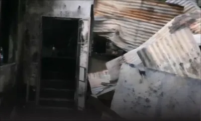 Sa maison ravagée par un incendie à Grand-Gaube - Josiane : «Nou inn dibout lor sime, plore, get tou brile…» 