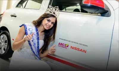 ABC Car Rental : Miss Mauritius 2016 au volant d’une Nissan Micra