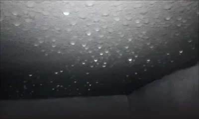 À Cité Borstal : des fissures dans une dalle fraîchement coulée