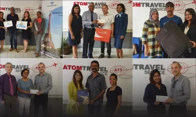 Salon du Prêt-à-Partir 2019 : Atom Travel récompense cinq visiteurs
